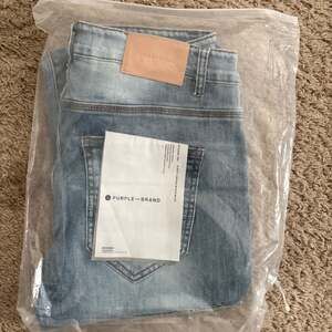 Purple Brand P001 Light Indigo Paint Jeans